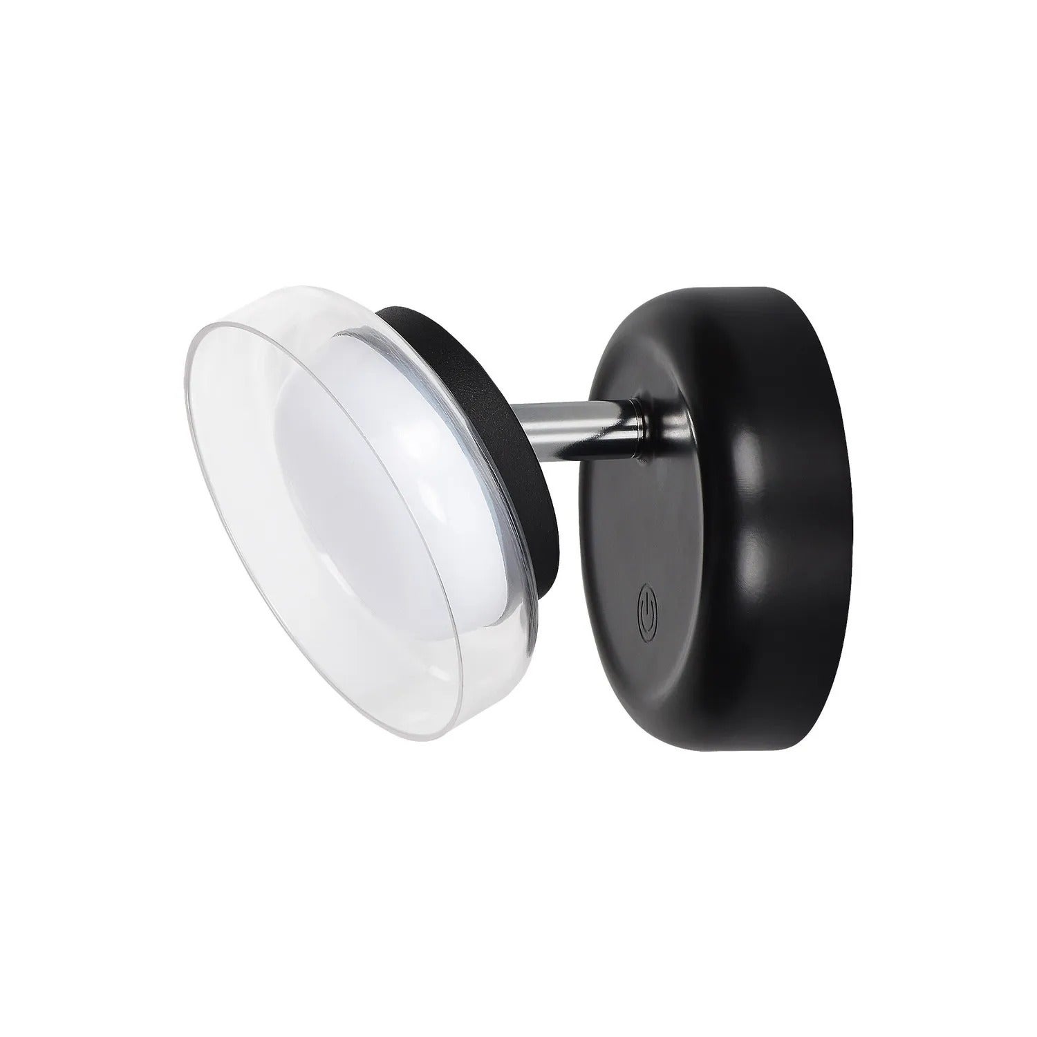 Kinkiet LED JAVI czarno-biały 2W Ciepła biel 150lm metal wym:10x10x13cm IP20 Rabalux