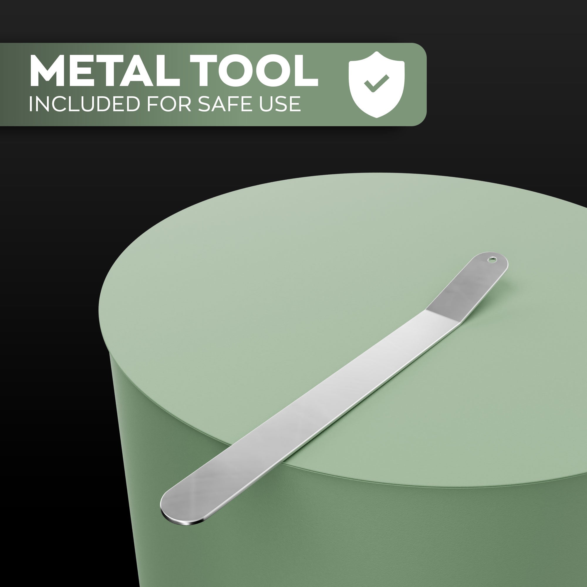 Giulio Cesare - Cheminée à Bioéthanol de Sol Ø40x80 cm Design d’Intérieur en Acier Inoxydable Sauge - 4