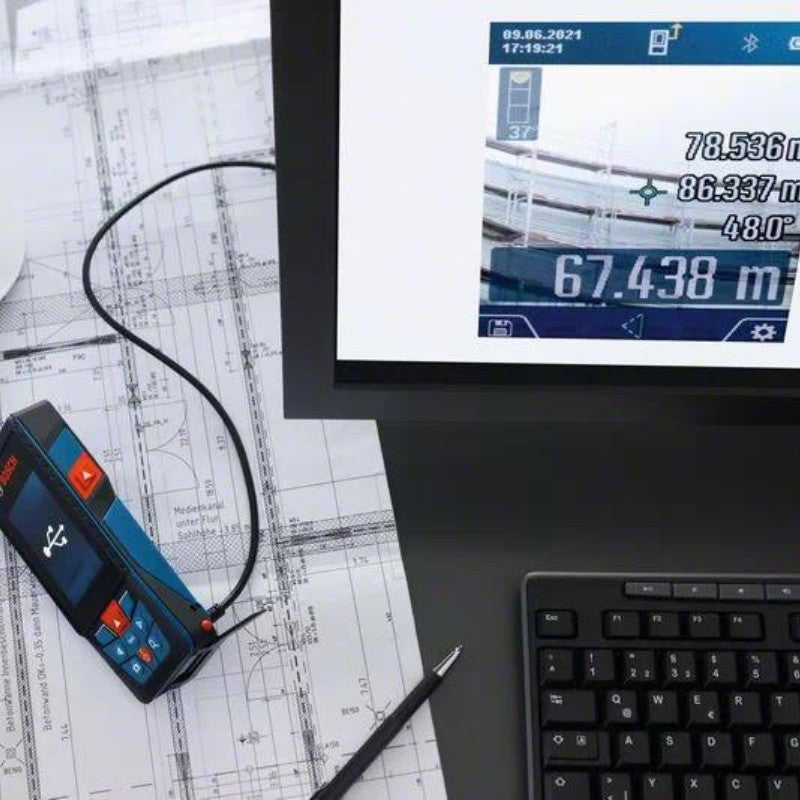 Bosch GLM 150-27 C Professional - Miernik Laserowy - 150 m - Bluetooth 0.601.072.Z00 - 4