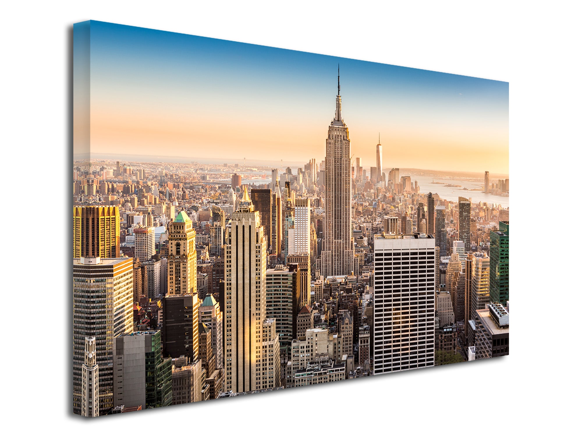 Runa art Tableau Décoration Murale La Ville de New York 200x100 cm - 5