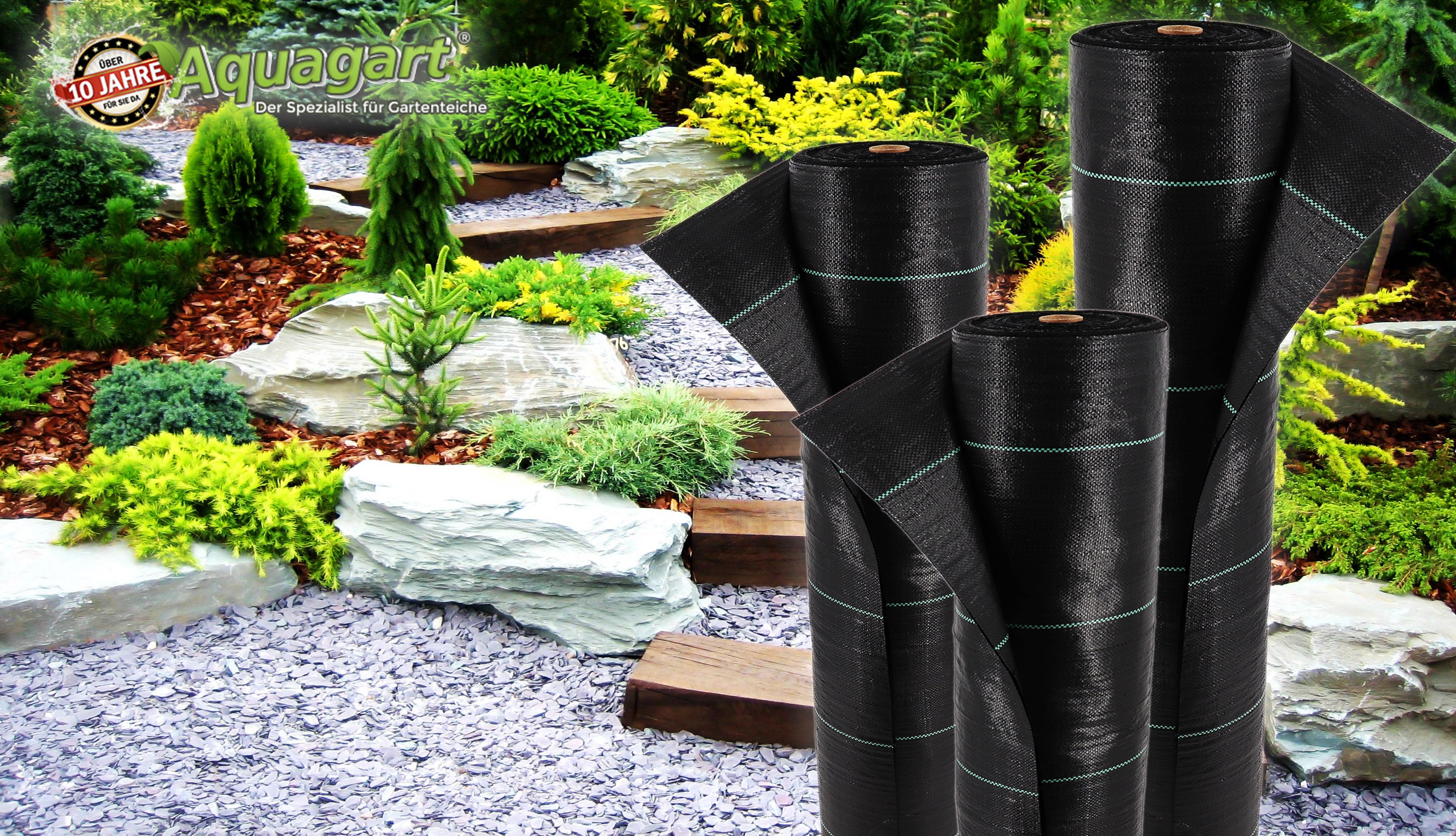 104 m² folia gruntowa, folia chwastobójcza, folia ściółkująca 100 g, szerokość 1 m, czarna