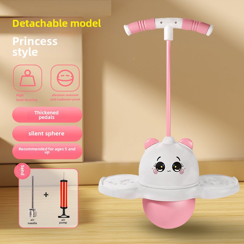 Balle Retour Poignet élastique | Diamètre 6 Cm | Corde 100 Cm | Caoutchouc | Pour Enfant, Adulte, Senior