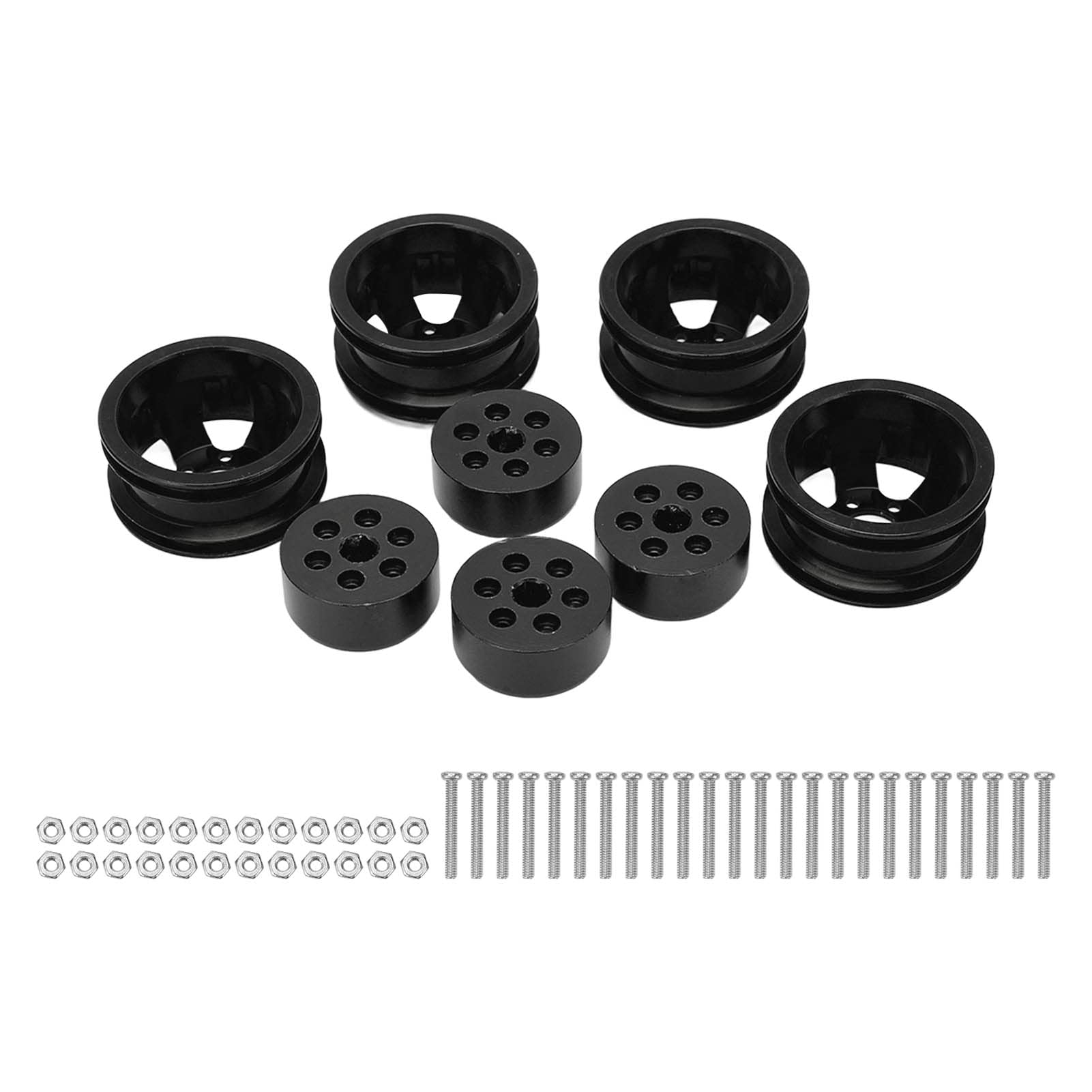 Moyeu De Roue RC En Aluminium – Diamètre 34 Mm, Pour Modèles WPL, Haute Résistance (lot De 8 Pièces) - 10