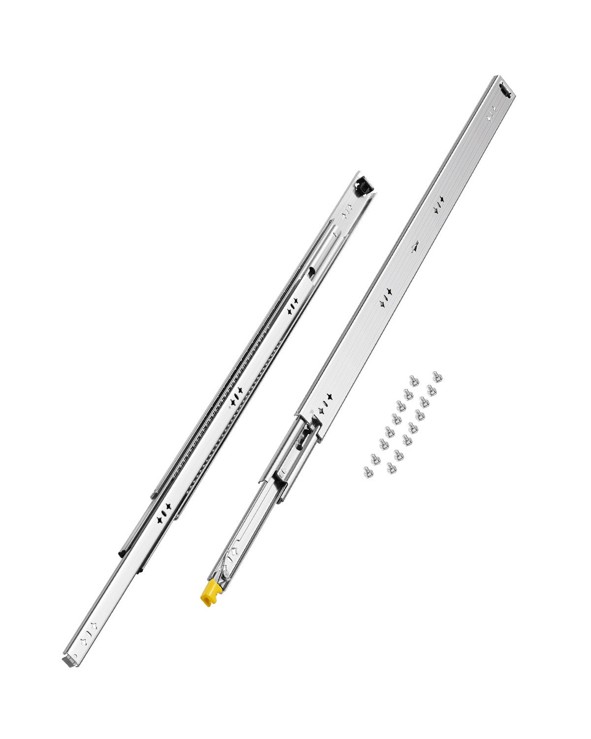 Prowadnice teleskopowe do szuflad, pełne wysunięcie, szyna do szuflad 950 mm VEVOR