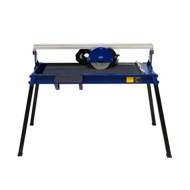 Scie à Carrelage sur Table de Sciage de 720mm, Coupe Carreaux Électrique, Scie de Table, Moteur Robuste de 800W, Angle