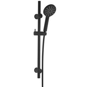New oneo ensemble de douche noir mat 3 pièces