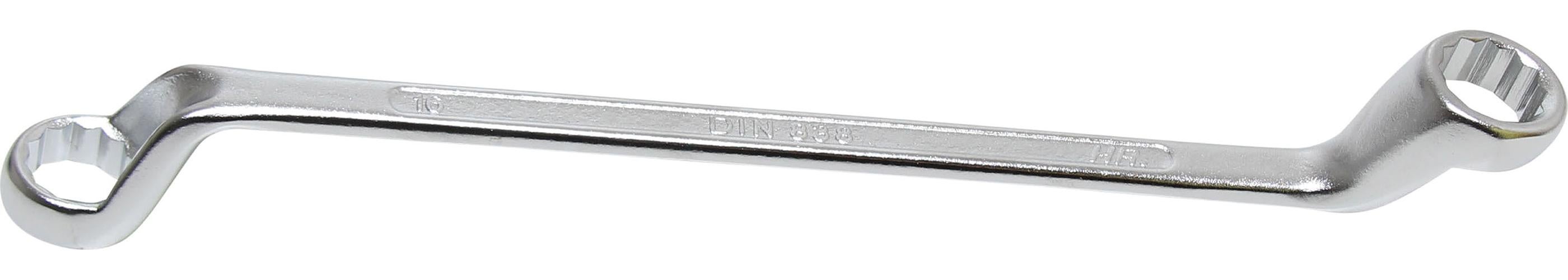 BGS 1214-16x17 | Chiave a doppio anello, piegata | 16 x 17 mm