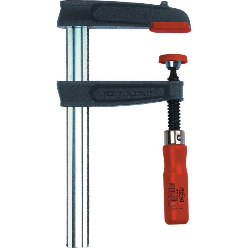 Zacisk śrubowy BESSEY z żeliwa ciągliwego 800 x 120 mm - TPN80S12BE
