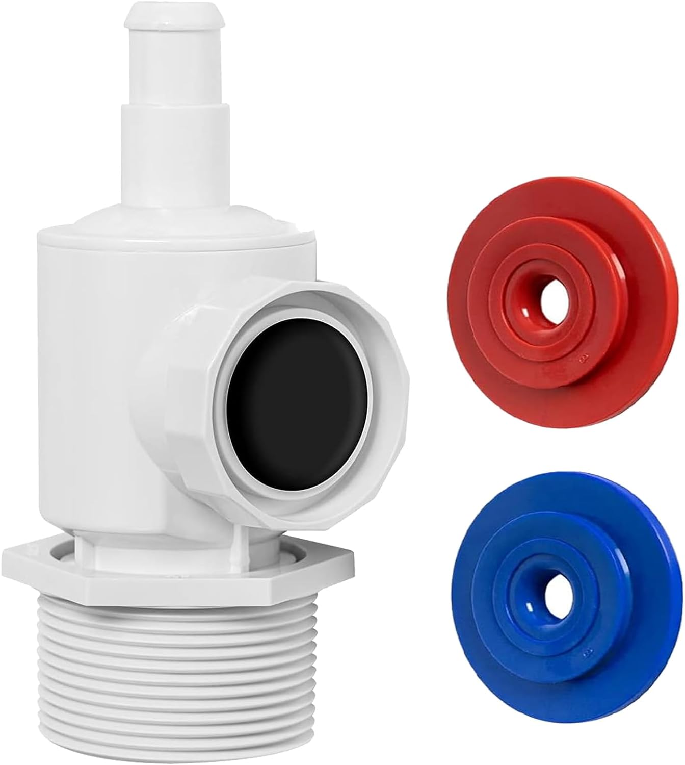 2 Ensemble Adaptateur De Raccord D'entrée De Clapet Anti Retour Accessoires De Nettoyage De Piscine Pour Hayward Cl200 Cl220 88788131