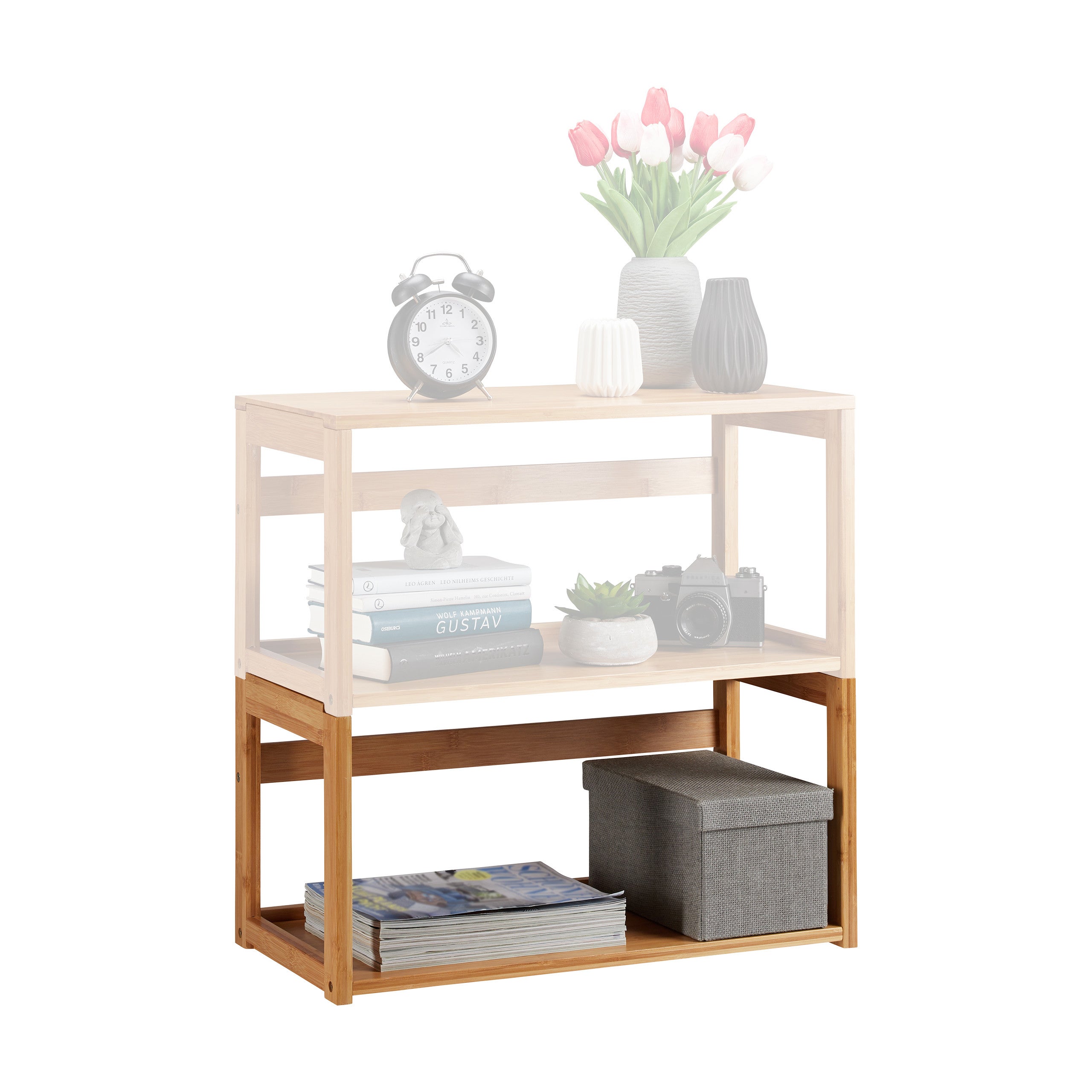 Relaxdays Étagère à Fleurs Pliable 4 Niveaux 160 Cm - Blanc, Intérieur Et Balcon