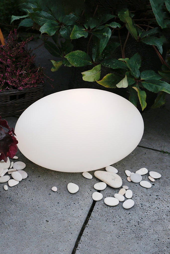 Oeil lumineuse Blanc - Lampe extérieur solaire - 8 seasons design - 2