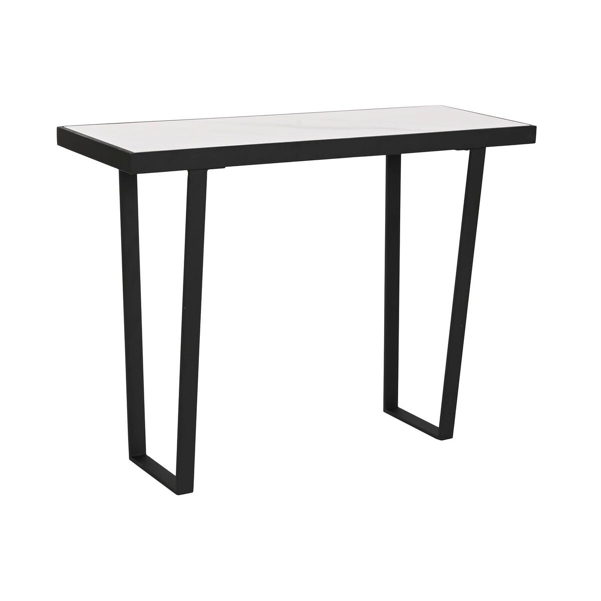 Console Home ESPRIT Blanc Noir Métal 100 x 35 x 75 cm | Leroy Merlin