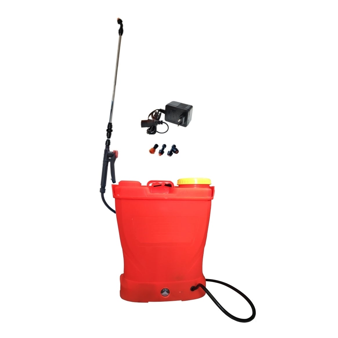 Pompa Irroratrice Con Batteria Pompa A Spalla Elettrica 8L - Nebulizzatore Ricaricabile Per Giardino, Grigio Nebulizzatore A Batteria 16 Litri - Foto 2