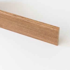 10 Battiscopa In MDF Noce Scuro - 10x70x2400 Mm - Per Interni - Fai Da Te E Ristrutturazione