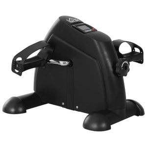 HOMCOM Cyclette Pieghevole Resistenza Regolabile Su 16 Livelli Elastici Per Braccia E Schermo Lcd 113x65x120cm Nero~a90 229 - 6
