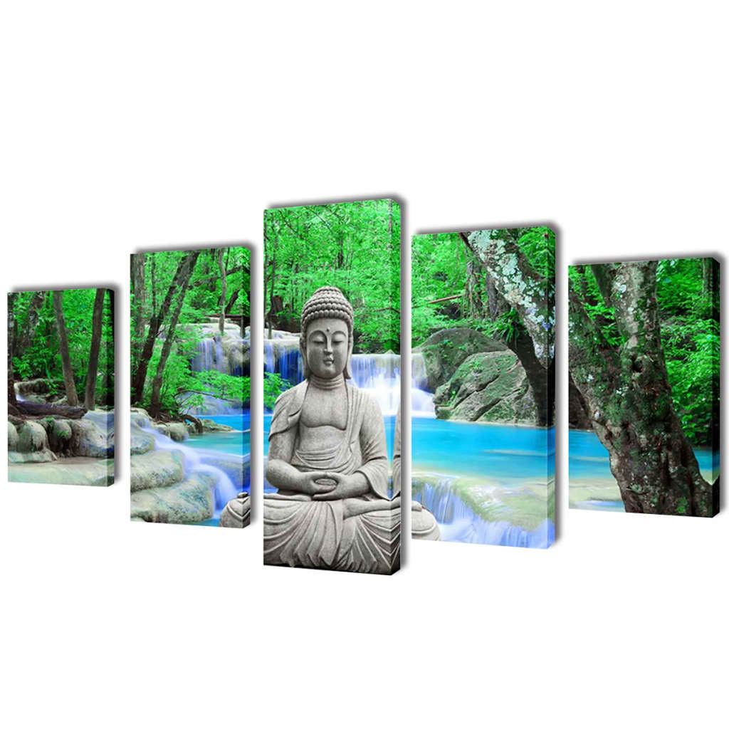 Maison Exclusive - Políptico com impressão Buddha 200x100 cm | Leroy Merlin