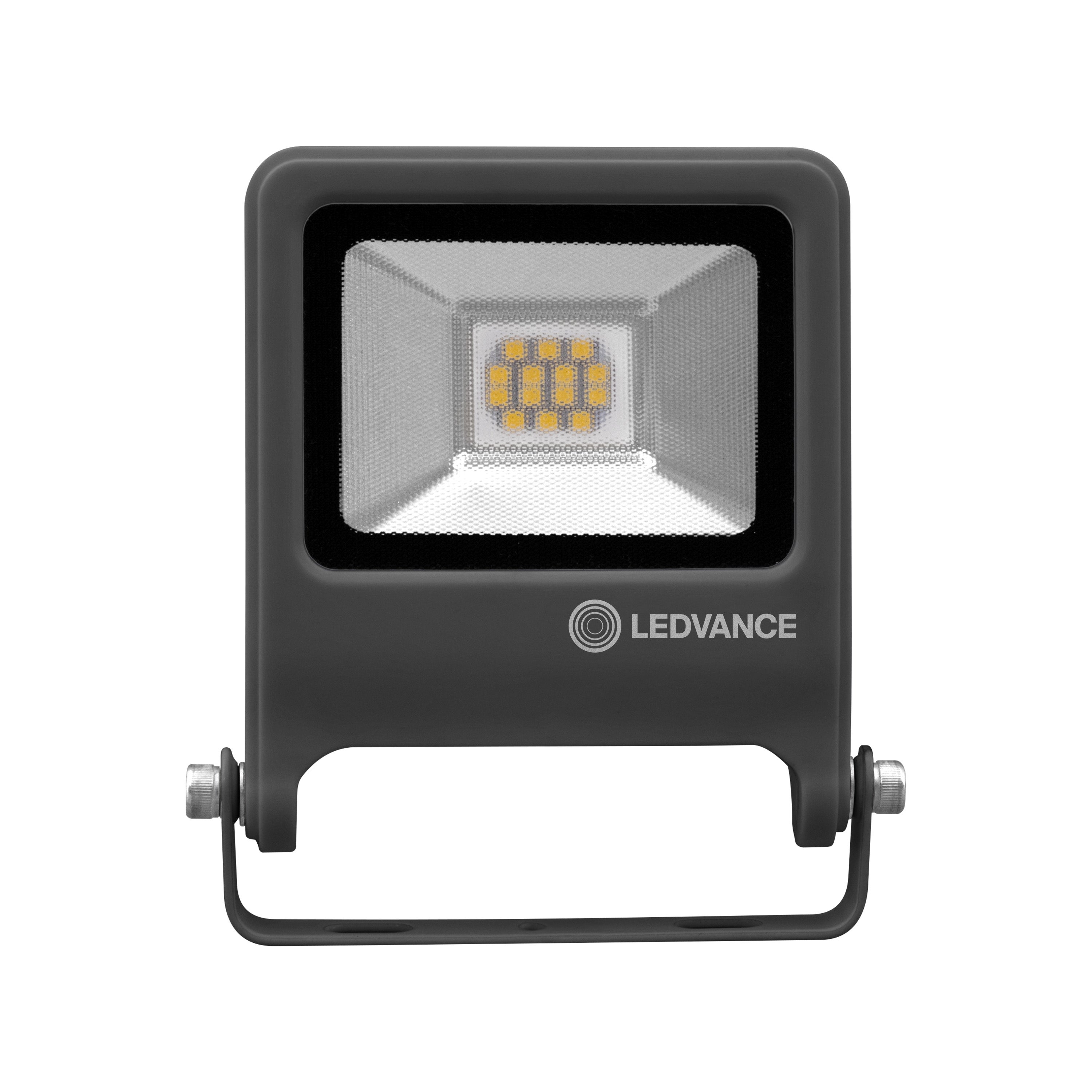 LEDVANCE Fluter LED pour mur, ENDURA® FLOOD Cool White / 10 W, 220…240 V, Angle de rayonnement: 120°, Cool White, 4000 K, Matériau: aluminium, IP65 - 3