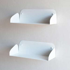 Étagères Murales Miniatures En Bois Pour Maison De Poupée – Set De 2 étagères Réalistes 1:12