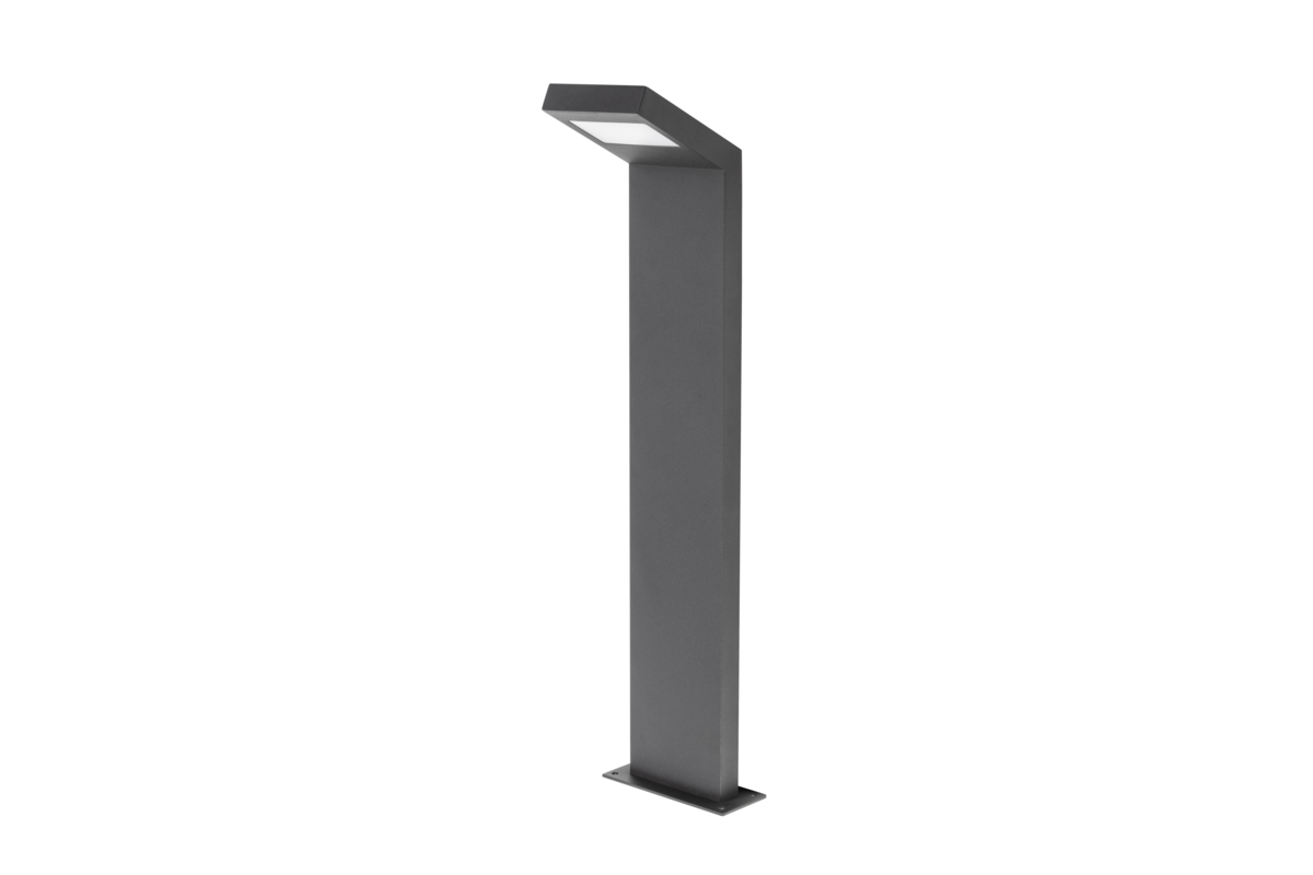 Oprawa ogrodowa LONDON, LED, 10W, 720lm, 4000K, AC220-240V, IP54 , słupek prosty, 58 cm, czarny - GTV LIGHTING