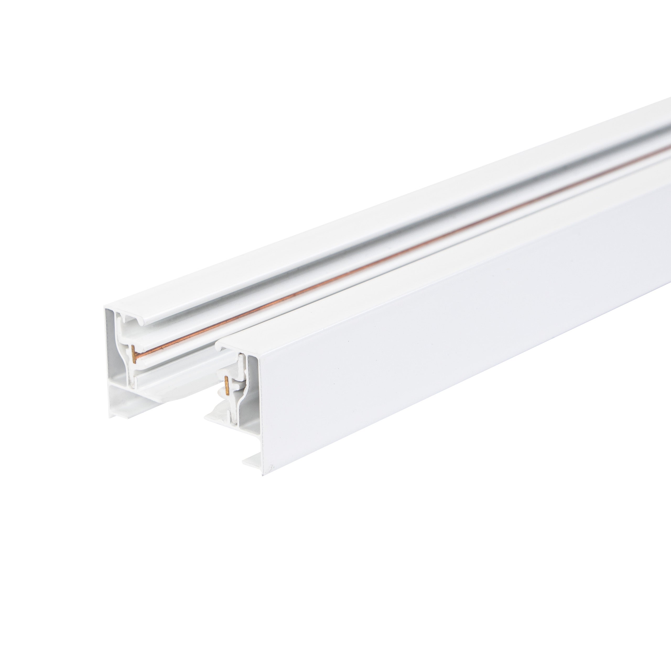 Szynoprzewód 1-fazowy 2m natynkowy IP20 szyna listwa aluminium biały tracklight XUDO