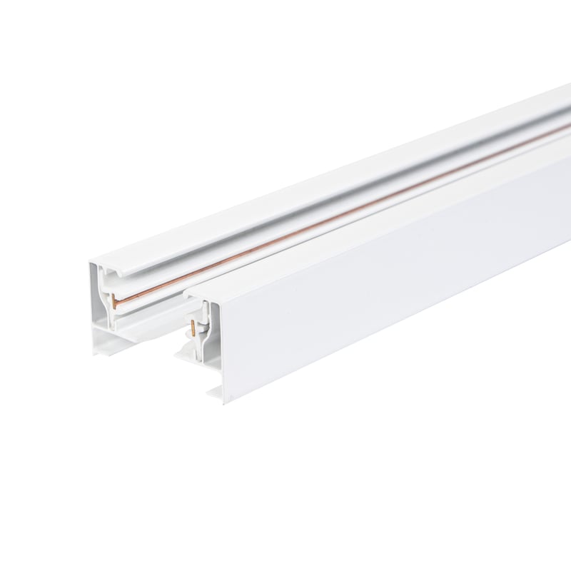 Szynoprzewód 1-fazowy 2m natynkowy IP20 szyna listwa aluminium biały tracklight XUDO