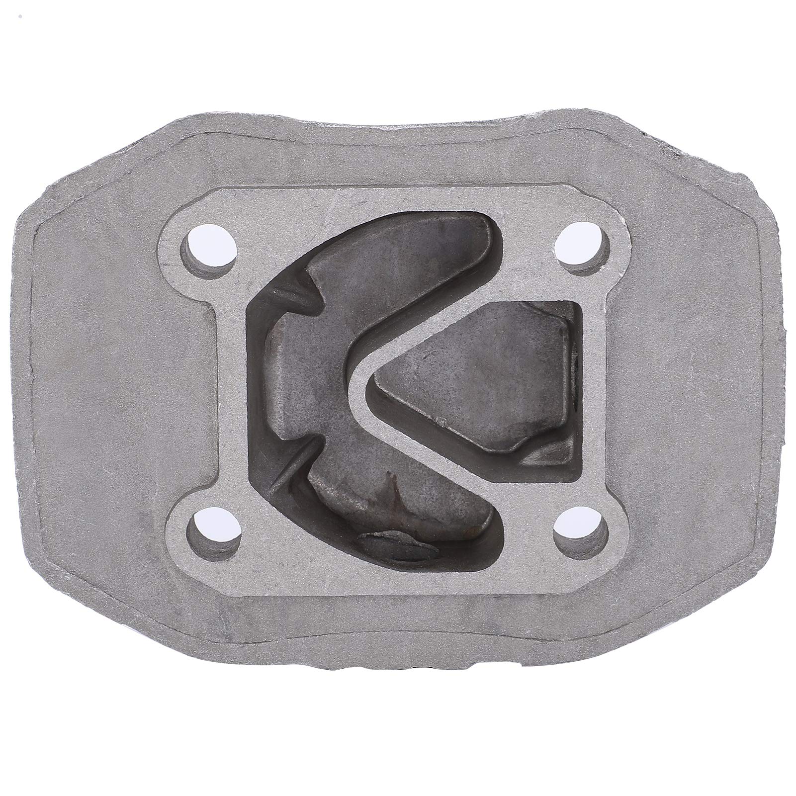 Testata Cilindro Compressore Aria - 2 Pezzi In Alluminio, Filettatura G3/8, 48x62mm - Foto 5