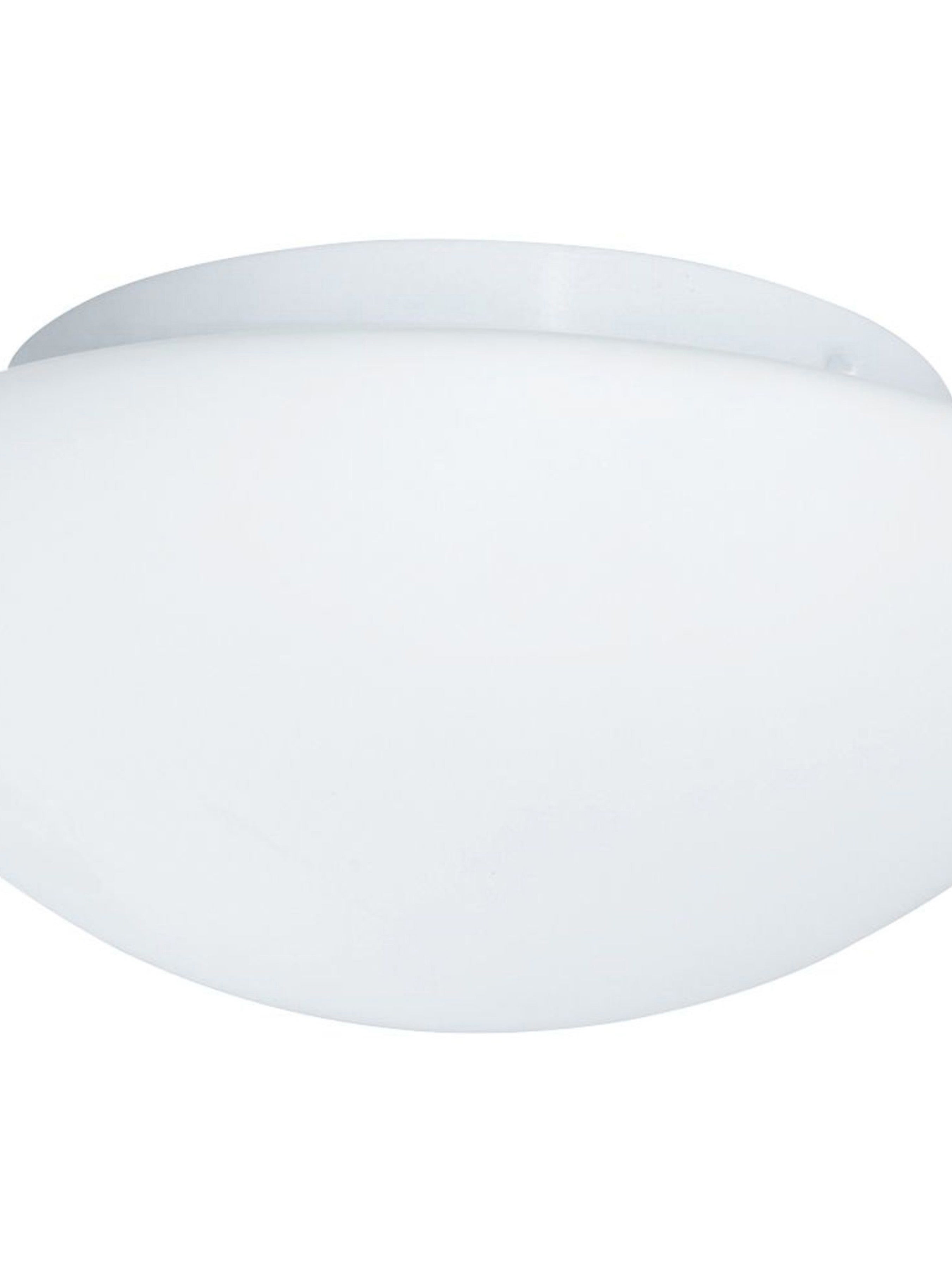 Plafonnier TOKYO 2L salle de bain IP44 CLII Metal Blanc verre opale E27 max 2x60w Diam 28cm - 3