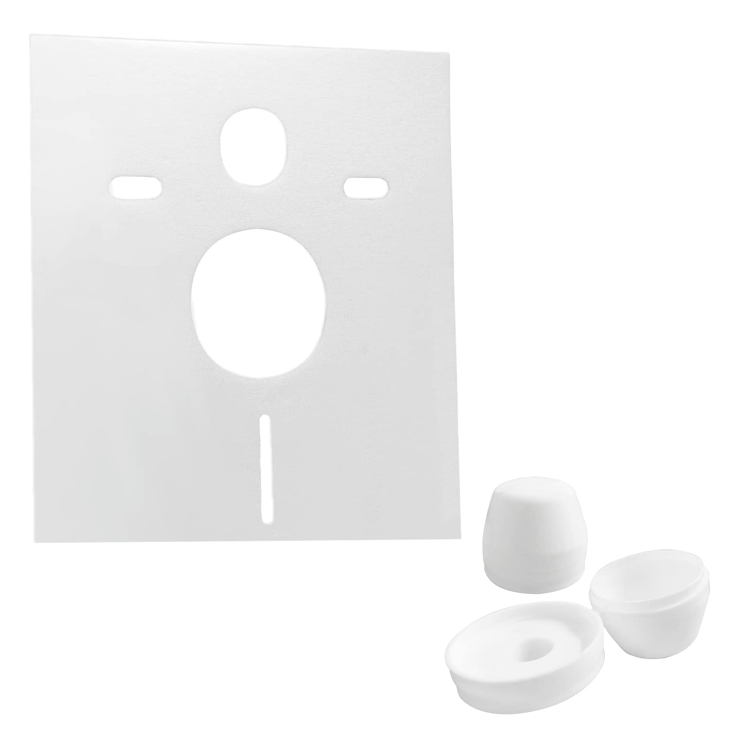 Tubo Allungabile Scarico Tubo Di Immersione Allungato Kör4u 300mm - Nero Opaco, Per Sifoni, Ritagliabile Tubo Allungabile 300mm