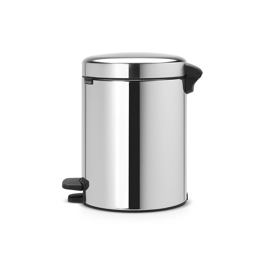 Poubelle de salle de bain Newicon grise 5L - 7