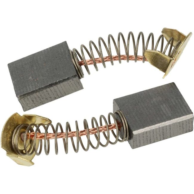 2x szczotki węglowe do silnika 6,5 x 13,5 x 17 mm, zamiennik do elektronarzędzi Makita CB-153, CB-155, CB-161