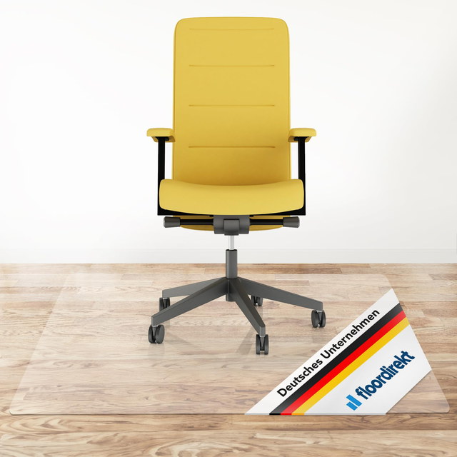 Neo Tappeto di protezione per pavimenti duri, spessore 1,5 mm, trasparente, 150 x 100 cm