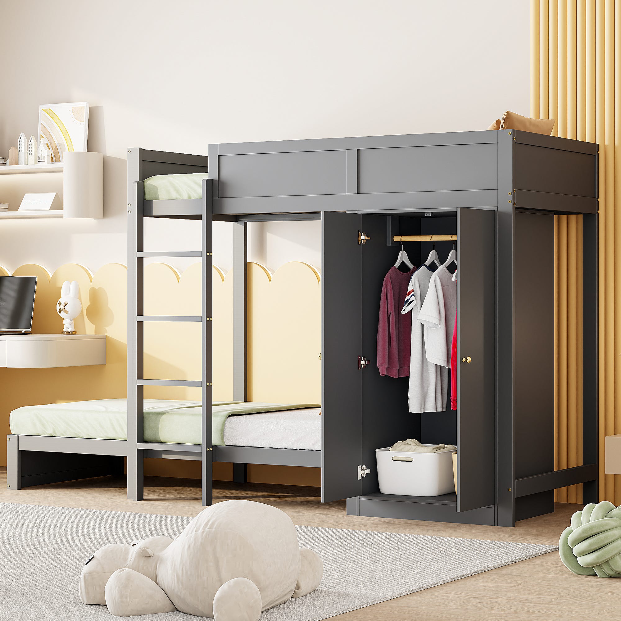 Ikea Kura Bed Ikea Letto Castello Legno A Castello Letto