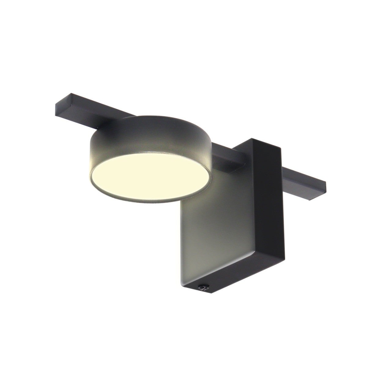 Kinkiet ścienny Joy czarny 1xGX53x10W wym: 9 x 8,5 x 8,5 cm aluminium IP20 Polux