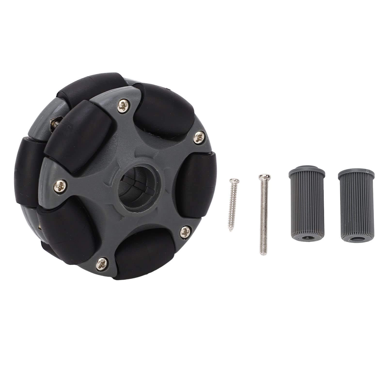 4 roues/ensemble 100MM Omni métal Mecanum roue omnidirectionnelle bricolage véhicule Intelligent avec couplage