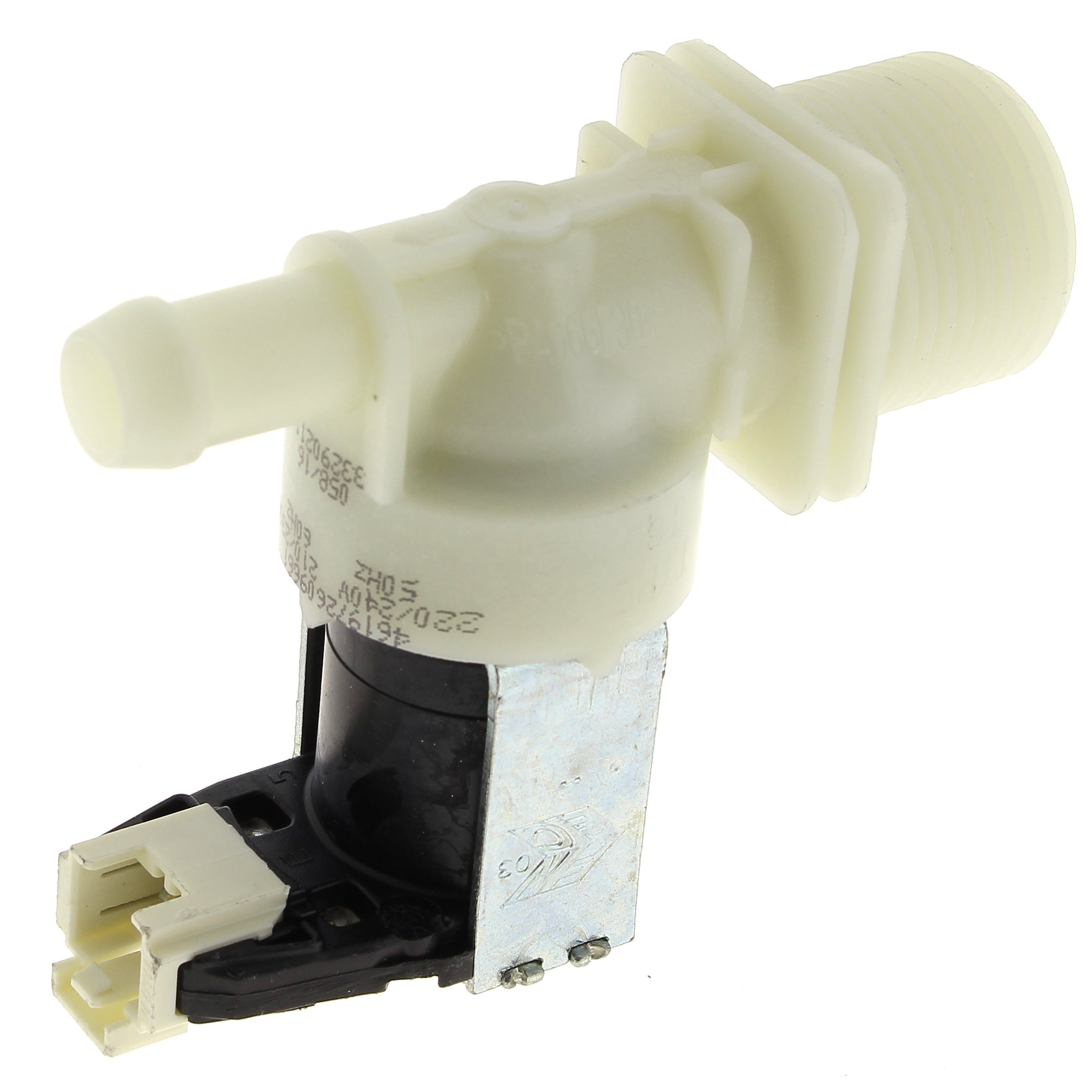 Electroválvula 1 Vía 90° / 180 ° Para Lavarropas Automáticos