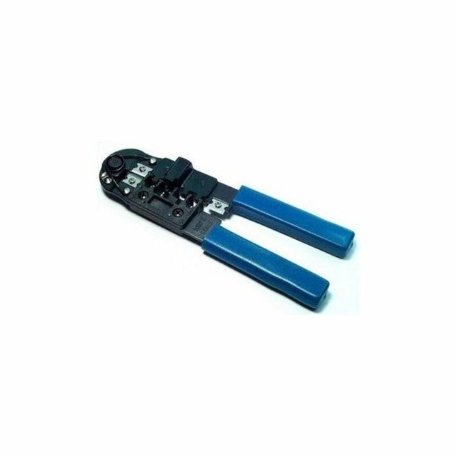 Pinza Crimpatrice RJ45 - Per Cat 7/6/5, Multifunzione Spellatura E Taglio, 135mm - Foto 5
