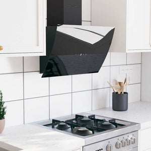 Cappa Aspirante 90 Cm SNDOAS Classe A++ – 350 M³/h, Acciaio Inox, 3 Velocità, Filtro Carbone Attivo