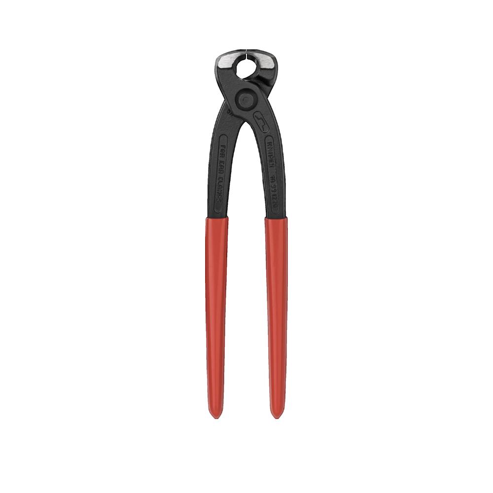 Szczypce Knipex szczypce zaciskowe Oetiker czerwone ergonomiczne czarne wykończenie