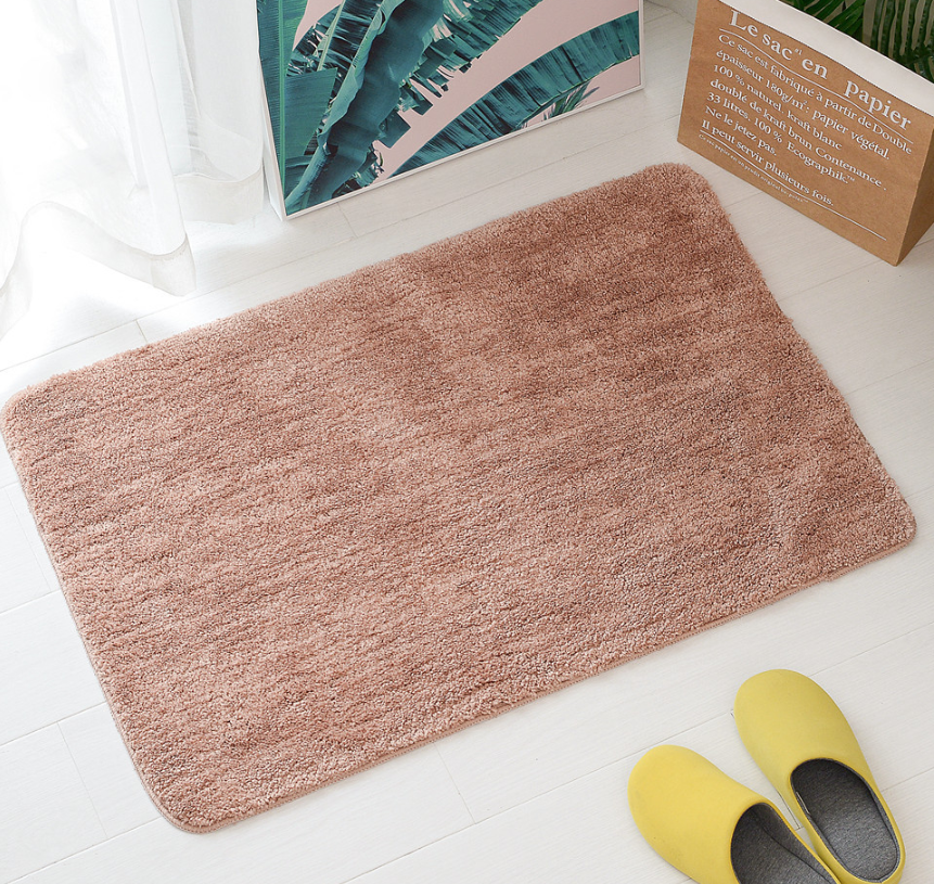 Tapis de Bain, Antidérapant Tapis Salle de Bain Épaissi Tapis Sortie de Douche Absorbant Tapis de Sol Ultra Doux en Microfibre, Rose, 60 x 90cm - 3