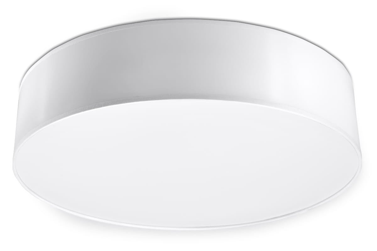 Plafon Arena okrągły biały 3xE27x20W wym: 12 x 45 cm IP20 tworzywo sztuczne Sollux Lighting