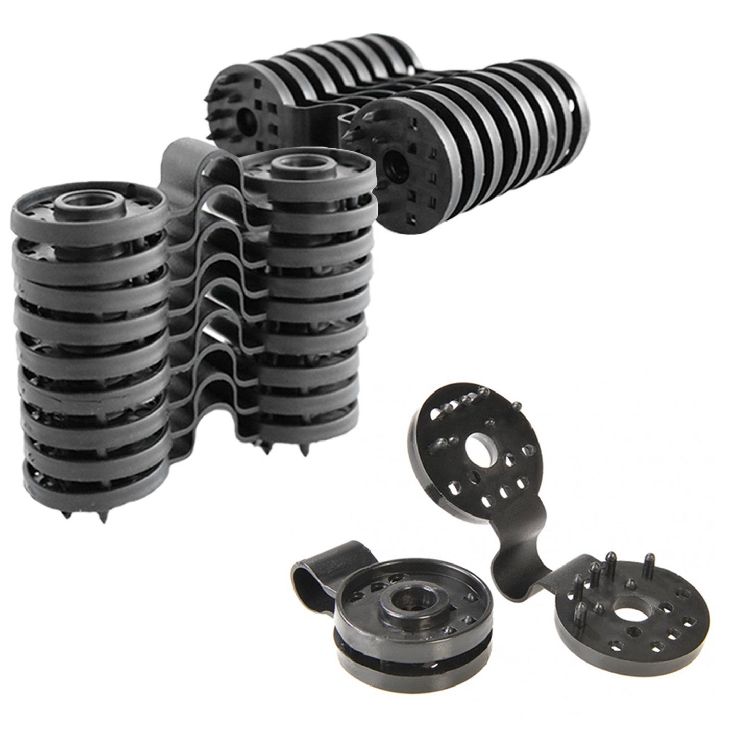 Lot de 20 clips de fixation pour brise vue - 2