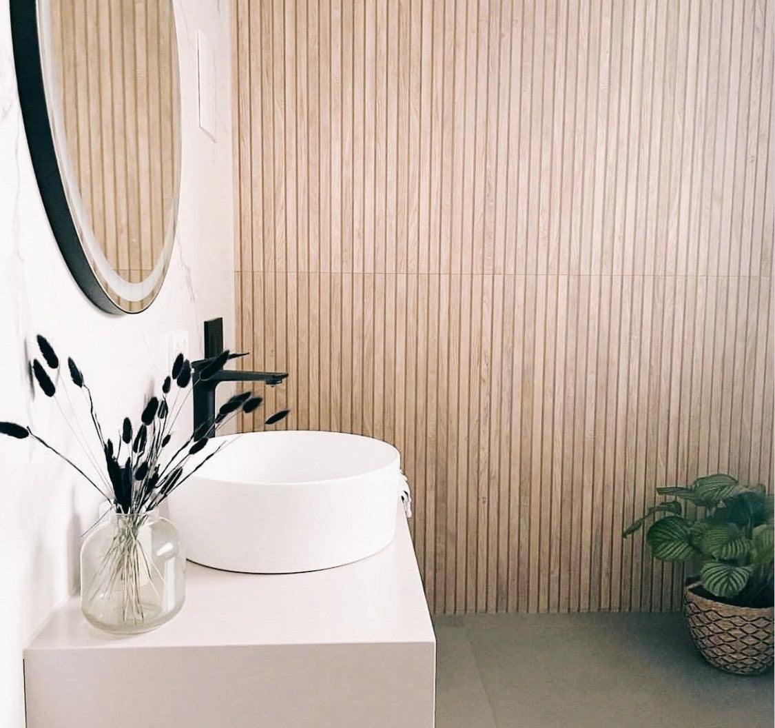 Carrelage sol / mur effet bois bambou relief 60x120 cm ARTWOOD RIBBON MAPLE(vendu par boite de 1.44m2) - 4