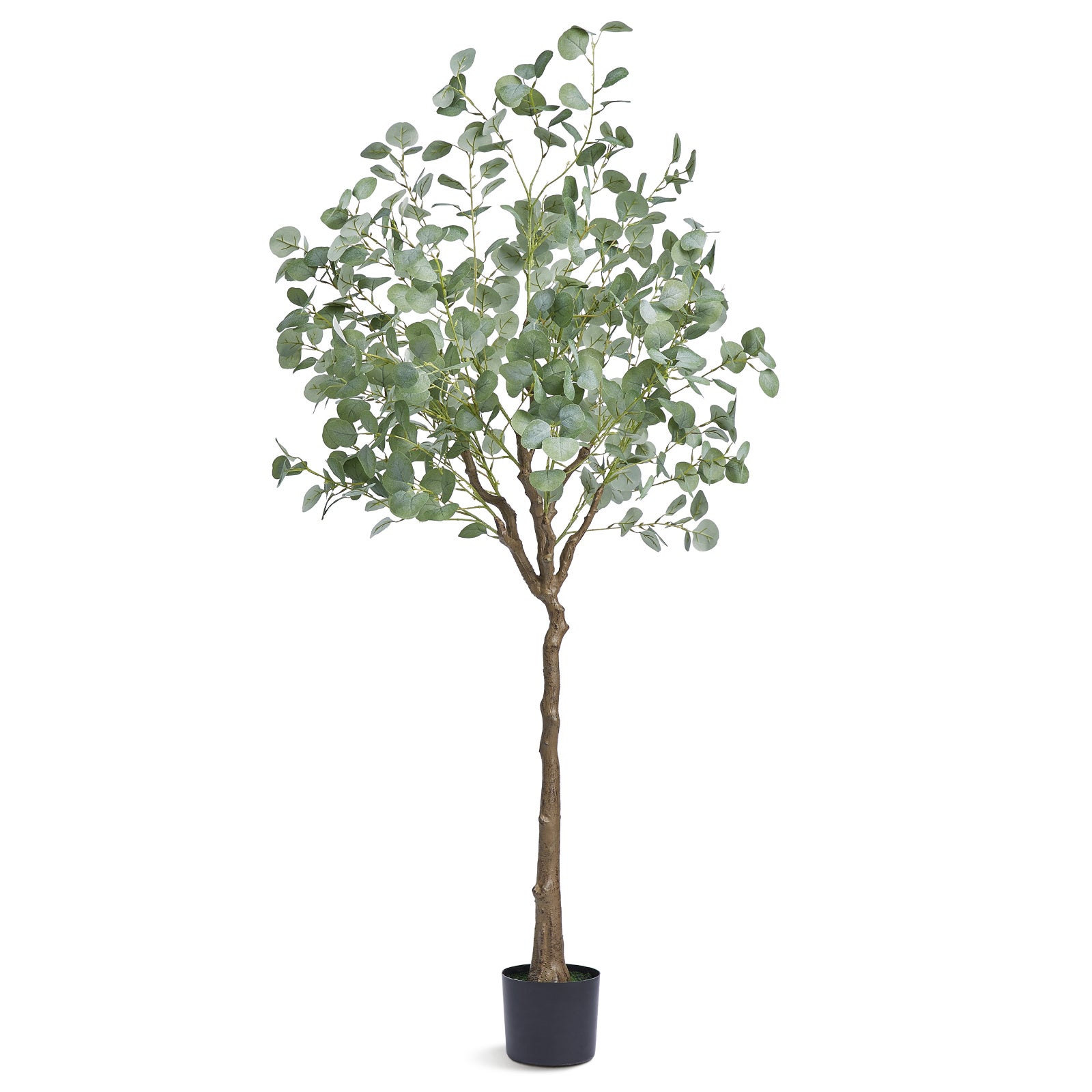 Arbre Eucalyptus Artificiel SucceBuy 1,8m Faux Plante PE Anti-chute Faible entretien Décor intérieur extérieur - 3