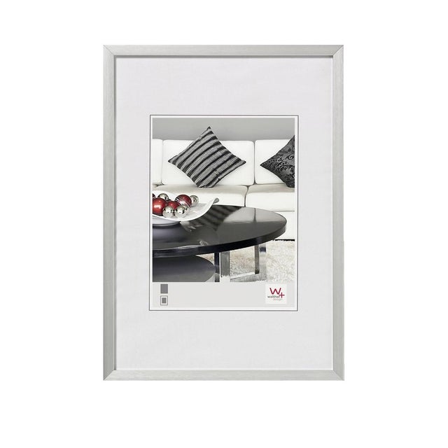 Ramka na zdjęcia Walther Design srebrna 20x30 cm elegancka i nowoczesna