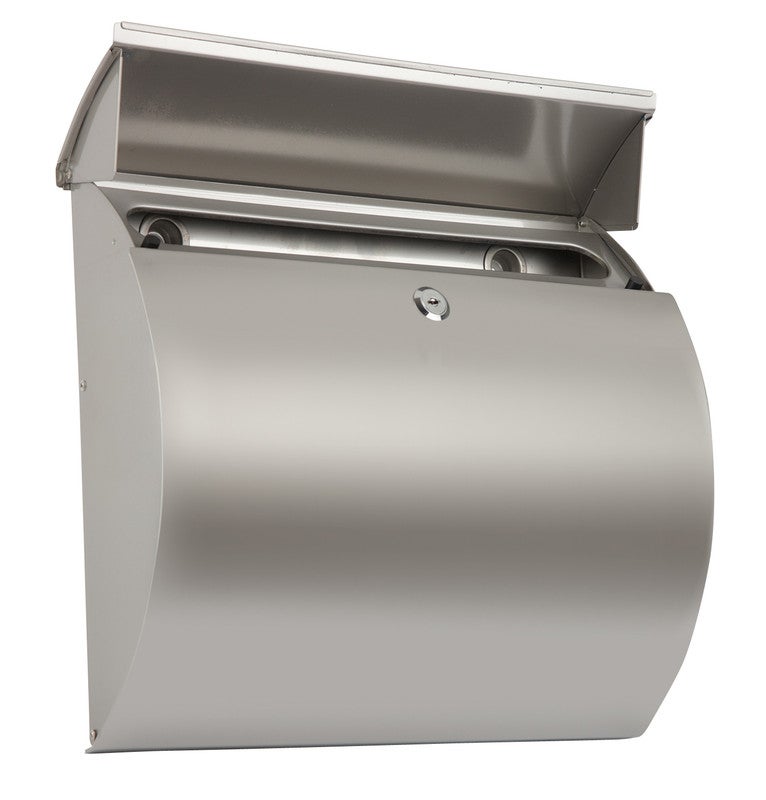 ARREGUI Aura E5405 12 Buzon Individual de Acero Inoxidable tamano L revistas y sobres C4 inox Leroy Merlin