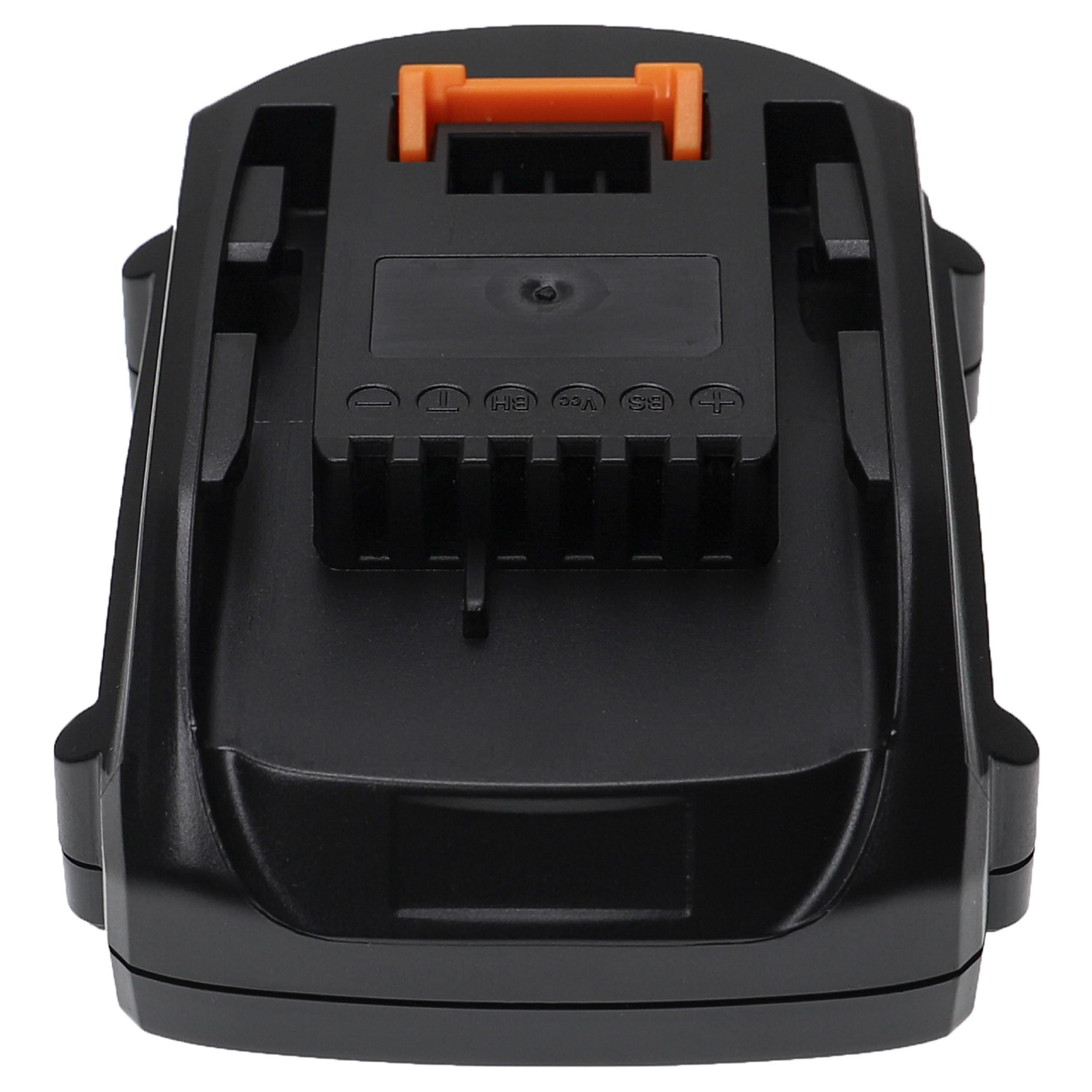 EXTENSILO Batterie compatible avec AL-KO LB 2060 (113537), MB 2010 (113696), WR 2000 (113631) outil électrique (2500 mAh, Li-ion, 20 V) - 5