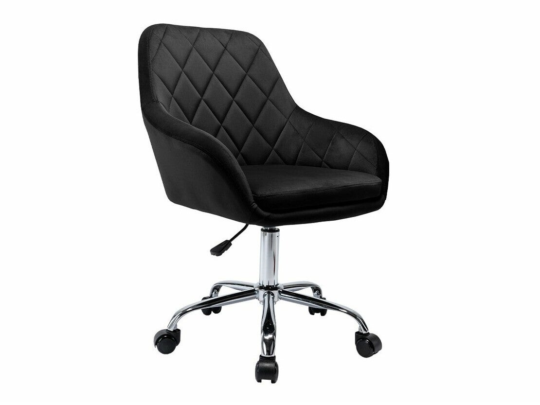 Misolant Sedia Da Ufficio Ergonomica In Pelle PU - Senza Braccioli, Con Supporto Lombare, Regolabile In Altezza E Girevole 360° - Per Casa E Lavoro - 2