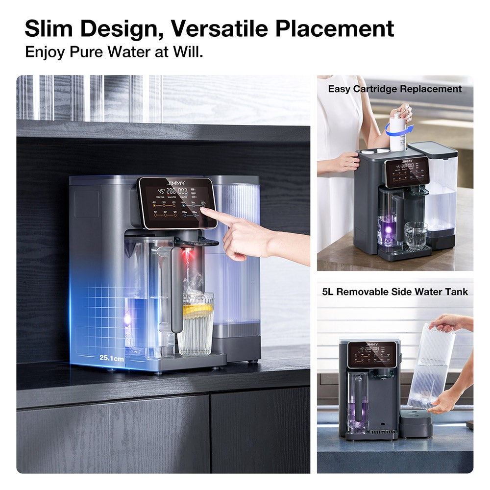 Jimmy Purificateur d'eau R9 à osmose inverse chauffage instantané en 3 secondes 7 réglages de température - 3