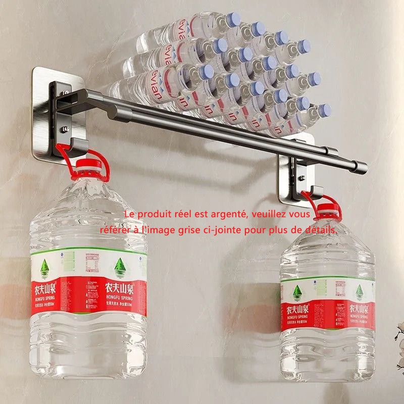 Crochet Mural Porte-serviettes Salle De Bain Murale Crochets Acier Inoxydable Sus304 Patere Support Pour Cuisine Accroche 2 Pieces Brosse 97059564