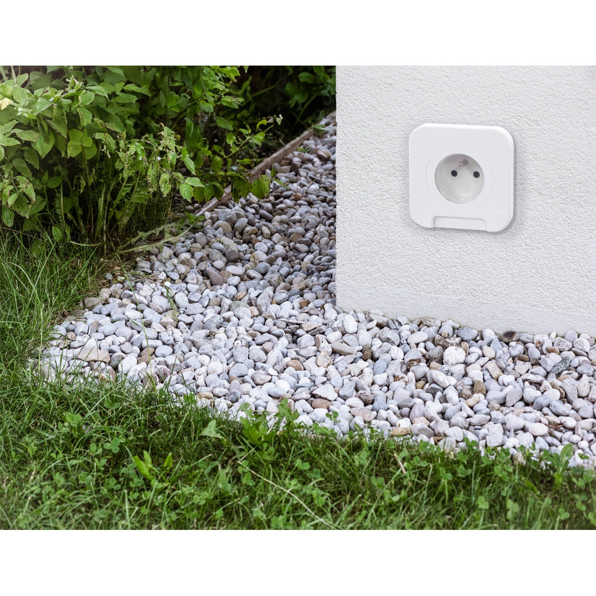 Prise étanche Cover IP44 16A - Blanc - Protec - 9